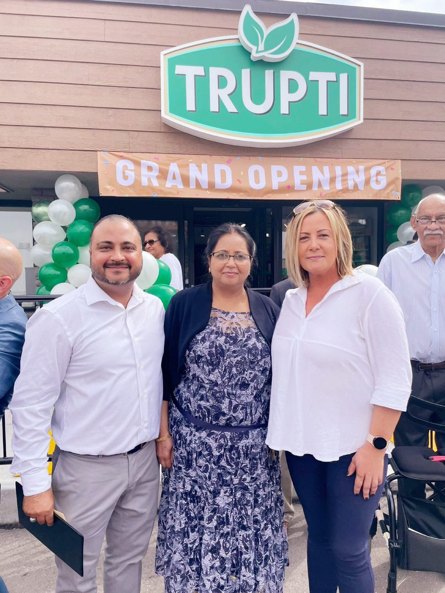 honjudysgro's tweet photo. Team Sgro was excited to join the Kotak family for the grand opening of their cutting-edge manufacturing facility, Trupti, right here in Humber River-Black!

Congratulations on this significant achievement and welcome to the neighbourhood! #HRBC #shoplocal #localsmallbusiness https://t.co/JqlI9iTCAl