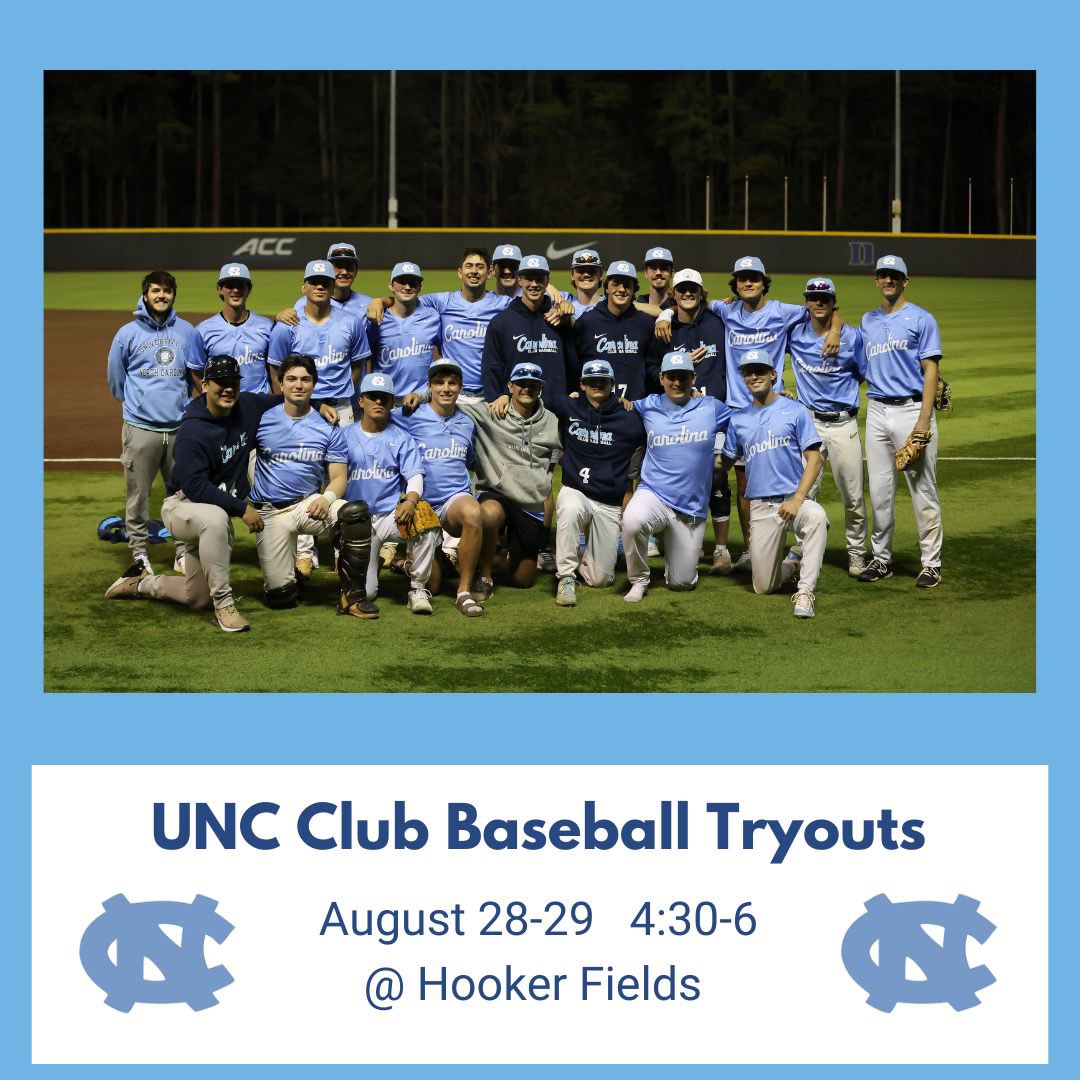 UNC Club Baseball tweet media