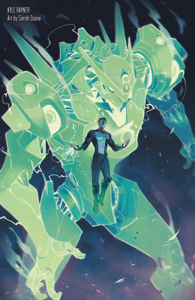 XGuardianAngel7's tweet photo. Random thread showing Kyle Rayner’s best constructs. An artist with a ring who can do anything 🪡 https://t.co/YR3PuyZpl3