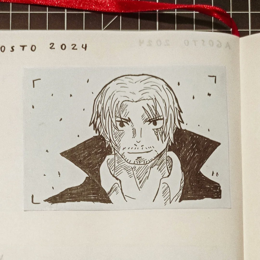 JETLAZ_ST's tweet photo. AVT DÍA 17: SHANKS (ONE PIECE)
(DIBUJO DEL 17 DE AGOSTO DEL 2024)
#sketchbook #sketchdaily #artversetraining #avt #jetlaz #arttivestudios #dibujo #drawing #drawingart #bocetos #arte #art #draw #manga #anime #dailysketch #onepiece #shanks https://t.co/D6ET0TzLzU