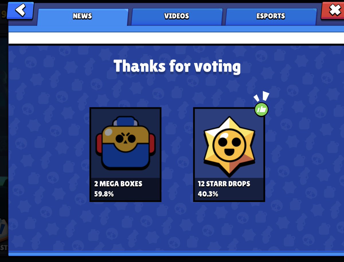 Vote for STARR DROPS there better🤦‍♂️
#BoxVsDrops 
#BrawlStars