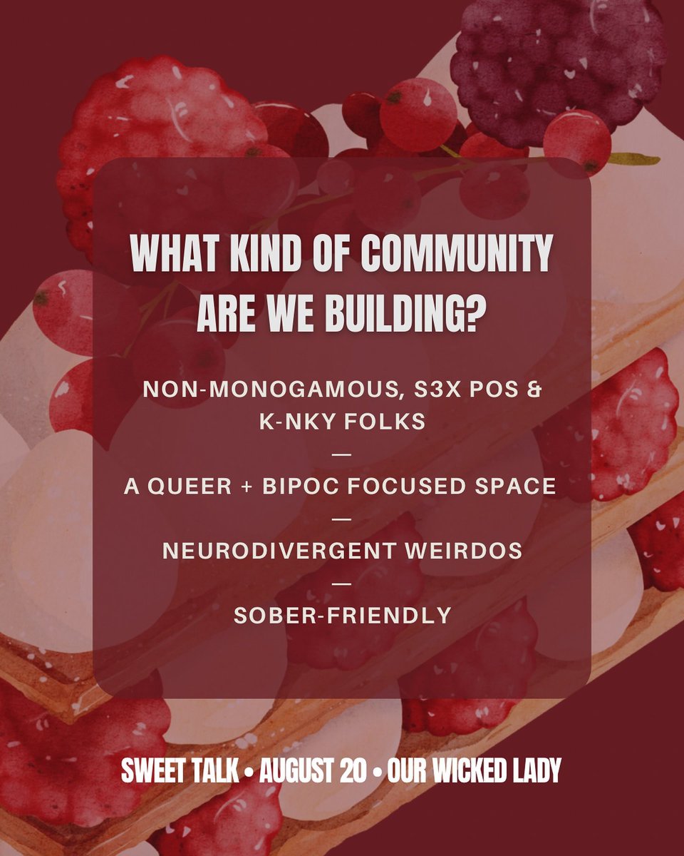 nyc non-monogamists! 🍭🗣️ my bestie <a href="/gabrielleasmith/">Gabrielle A. Smith | she/her</a> is throwing a social this week, pull uppp ✨