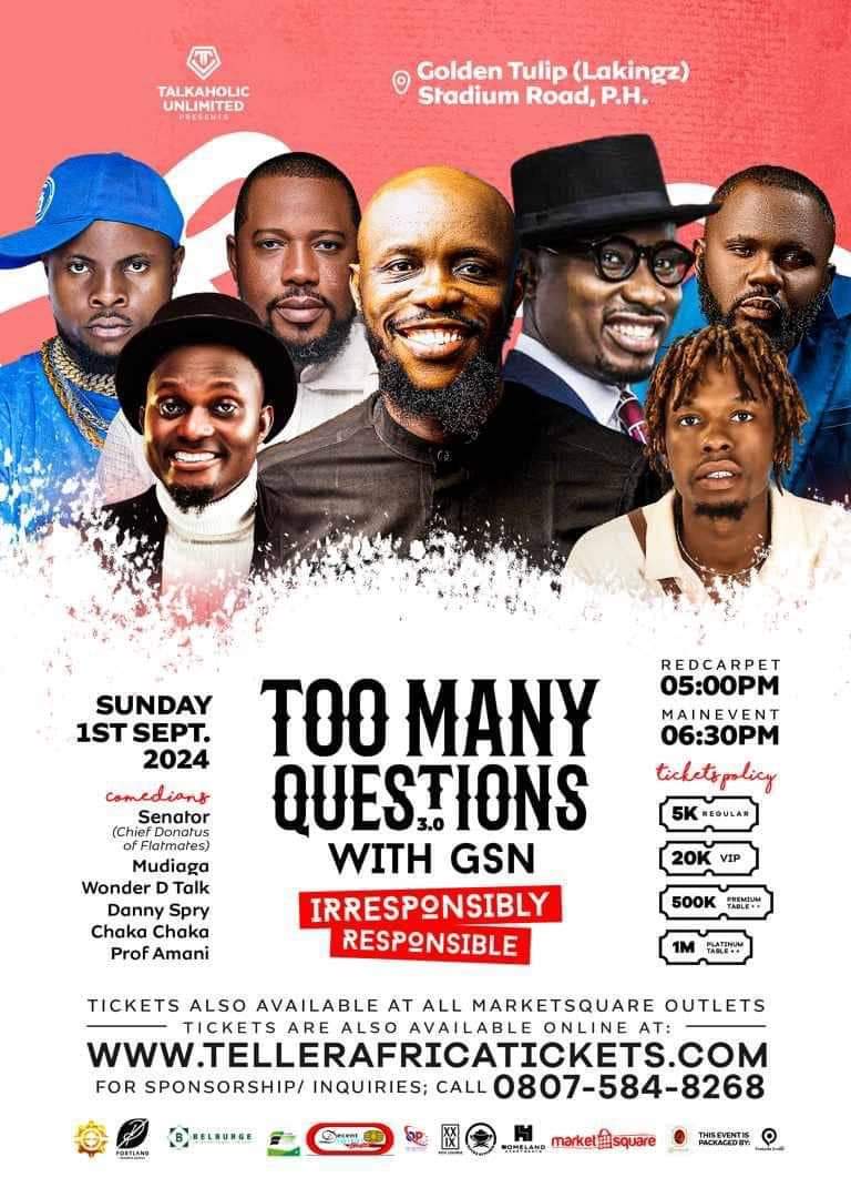BetterRivers's tweet photo. Too many questions, without taking the time to find the answers, could be overwhelming not just for others but for you as well. 

By balancing your curiosity, all you need a ticket to TOO MANY QUESTIONS with GSN.

Save the Sept.1st 2024

See Details https://t.co/D2XugMuCLS