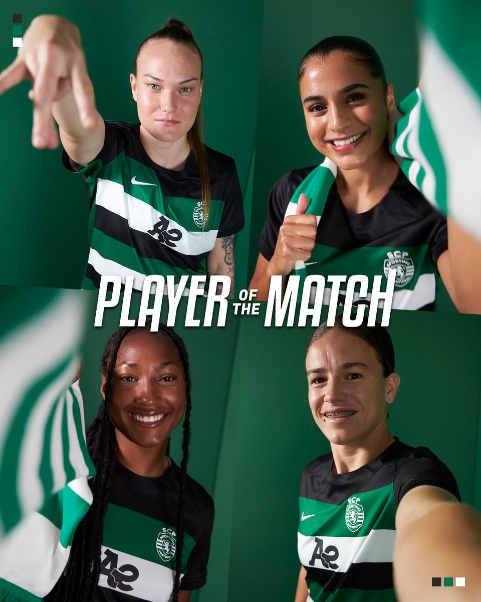FutFemSCP's tweet photo. Quem foi para ti a #PlayerOfTheMatchSCP do jogo que ditou a passagem à final da Supertaça? 🦁

#RPFCSCP https://t.co/5Mv1shAk8P