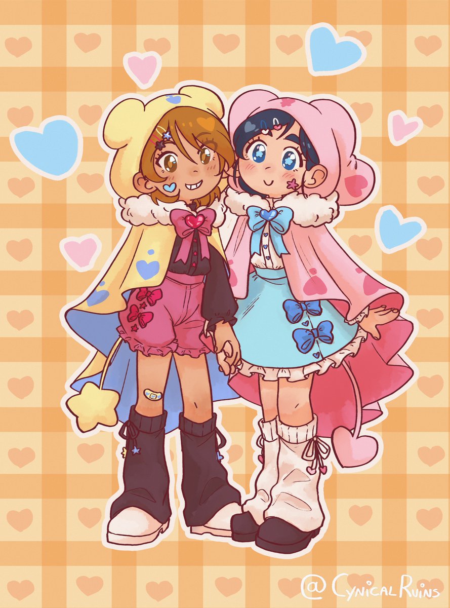 [Precure]
Matching outfits :)