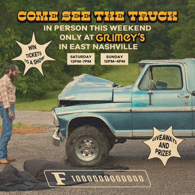 The <a href="/fonetrillion/">F-1 Trillion</a> truck is at <a href="/Grimeys/">Grimey's Nashville</a> in Nashville today and tomorrow! Pick up the new album, grab some free stuff, snap a pic, and enter their #F1Trillion truck selfie contest for a chance at two pairs of tickets to see <a href="/PostMalone/">Post Malone</a> at <a href="/NissanStadium/">Nissan Stadium</a> on 10/19!