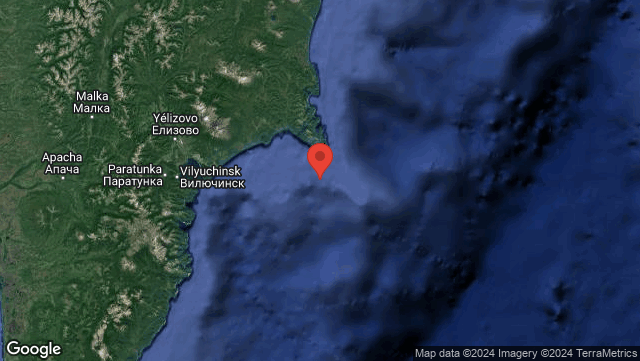 temblorgt's tweet photo. Sismo M6.9 Off East Coast of Kamchatka Fecha: 2024-08-17 19:10:28 GMT Prof.: 44 km. #temblor #sismo #earthquake Mas datos en  https://t.co/Sq2IVNHNNi https://t.co/QWOHNo2TB2