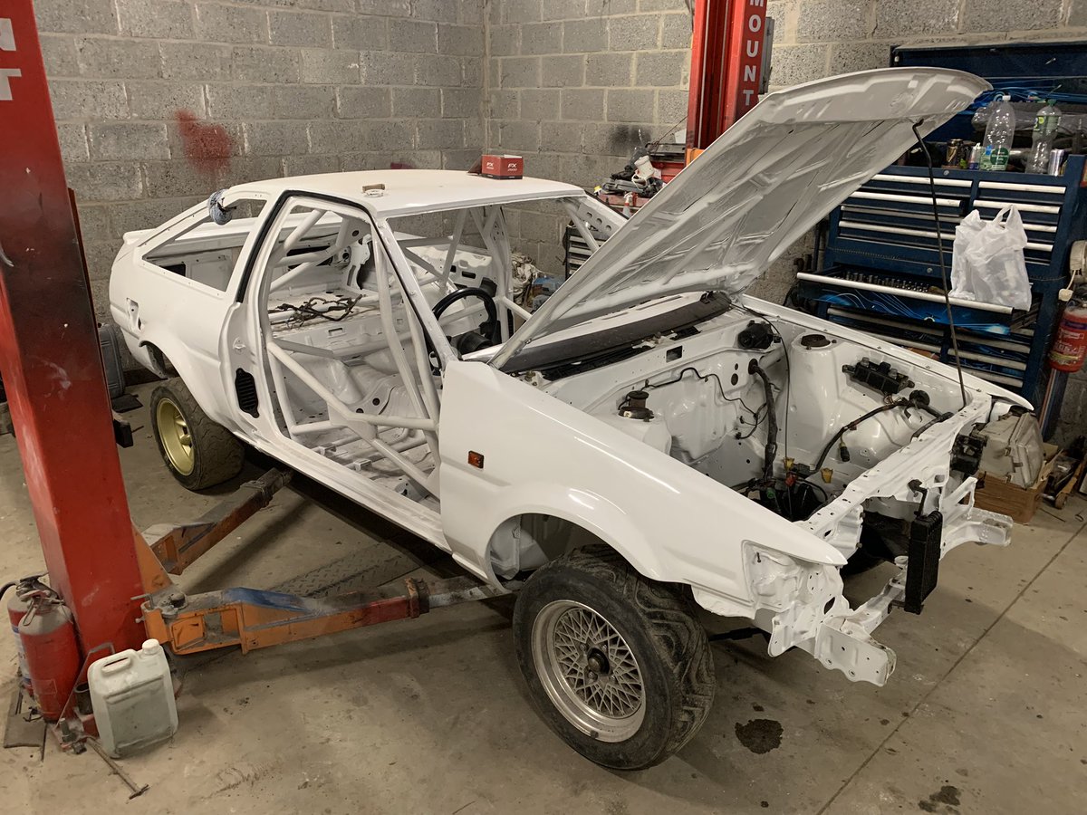 Time has come to finish the AE86….months of heartache to come