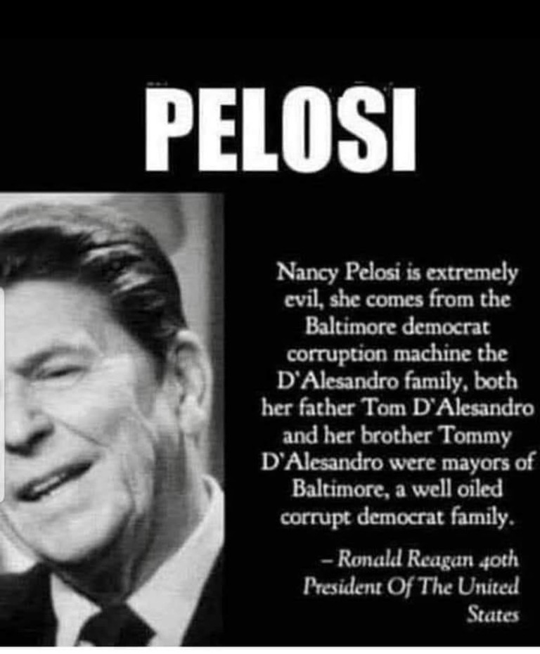 Even Ronald Reagan knew about Nancy Pelosi