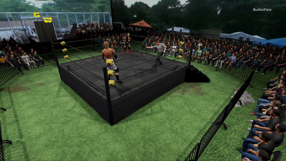 iBudsMoves's tweet image. If case you’re wondering why I ask🫢

Aprons/Mats for the outdoor arenas are TBD👀

More CZW on the way curtsey of @RealGhostDev @KingFelixG @MMe55iah 

Temps- @PrinceMartyM😈

#WWE2K24 #CZW #Ultraviolent