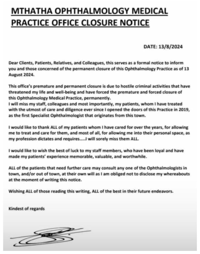 I present to you uMthatha. They’re targeting professionals ngoku