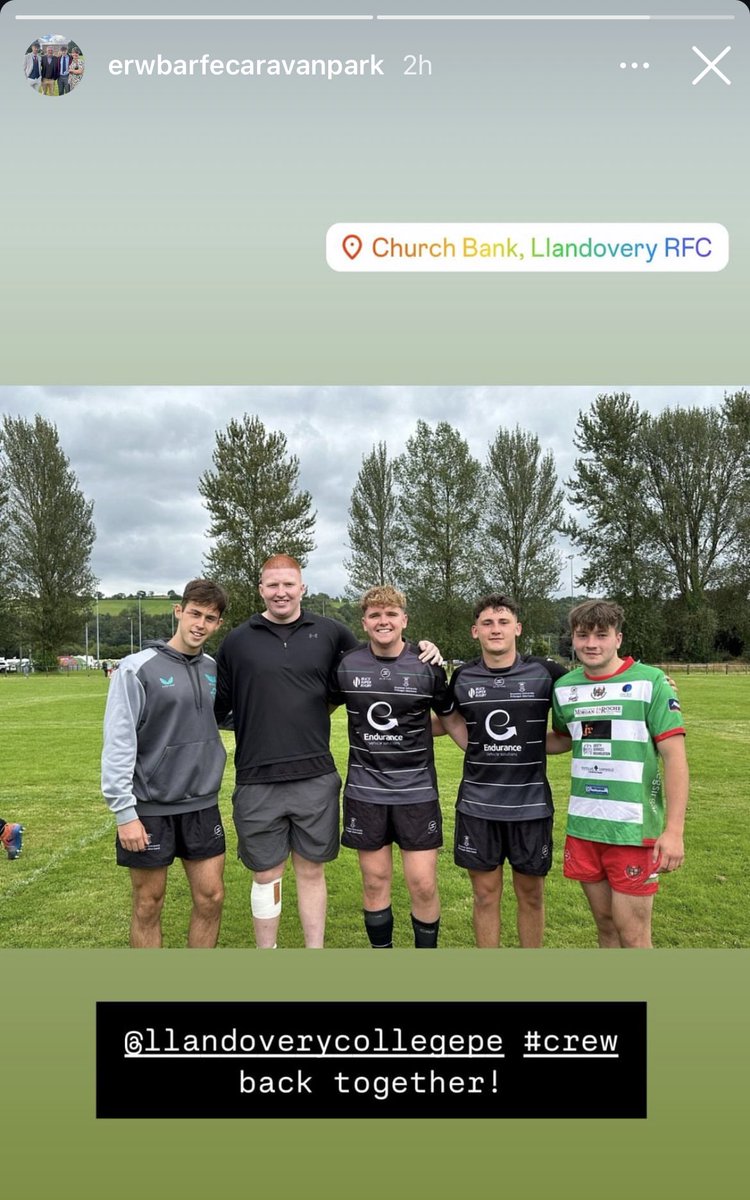 LlandoveryCollege PE (@llandoverycolpe) on Twitter photo Great turn out for our new additions to the <a href="/Oldboys_RFC/">Old Llandoverians Rugby</a> team. 👏👏👏 Picture courtesy of <a href="/erwbarfe/">Erwbarfe CaravanPark</a> Caravan Park. Great turn out for our new additions to the <a href="/Oldboys_RFC/">Old Llandoverians Rugby</a> team. 👏👏👏 Picture courtesy of <a href="/erwbarfe/">Erwbarfe CaravanPark</a> Caravan Park.