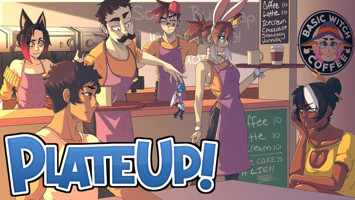 Happy Weekend, this time we're posting a day early, check out us try to run a coffee shop in #Plateup over here on youtube
youtu.be/PZYTepta0YU