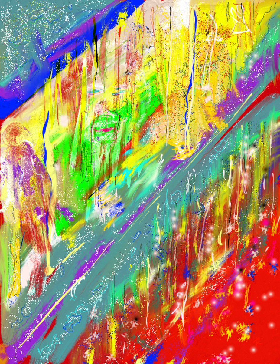 KerryTsolakis's tweet photo. My IPAD art work, good evening #art #artist #comtemporaryart #mixedmedia #outsiderart #abstractart #modernart #graffiti #klev #illustration #illustrator #design #yycart #yyc #painting
#albertaart #graffitiart #canadianart #canadianartist #color #ArtistOnTwitter
#artgallery https://t.co/YTMTmnXkrZ