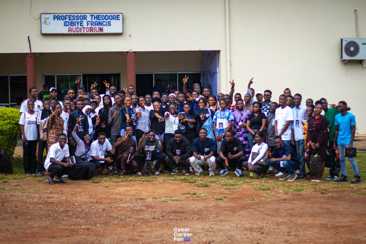 ccfairfuta's tweet photo. My cyber folks gather here!💻

On a scale of 1-10, how was your experience at Cyber career fair'24?

Also, what stood out for you during the sessions?
Let's have them!🚀🔥
#CCF24 #Cybersecurity #Cybercareerfair #Careerfair https://t.co/jTlcEnckgc