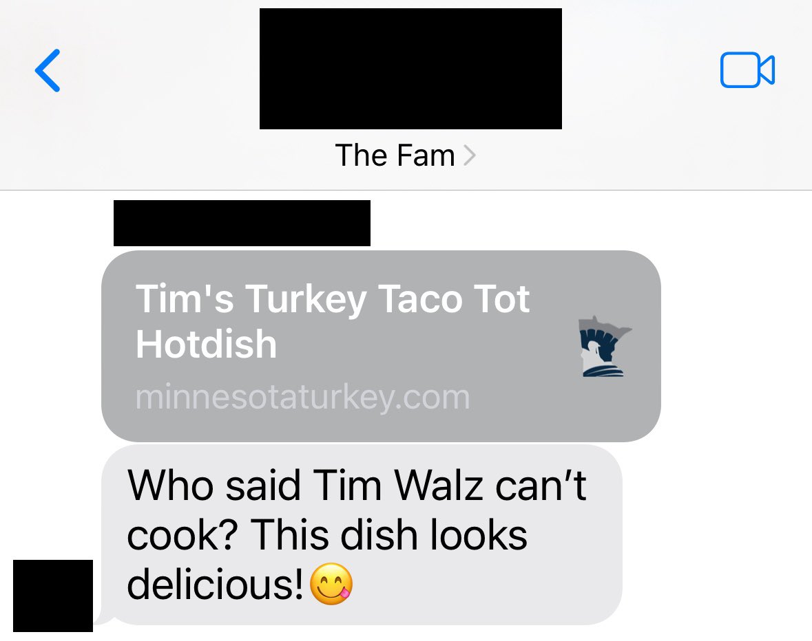 Text from my conservative, Republican, Mormon, anti-Trump mother in the family chat: