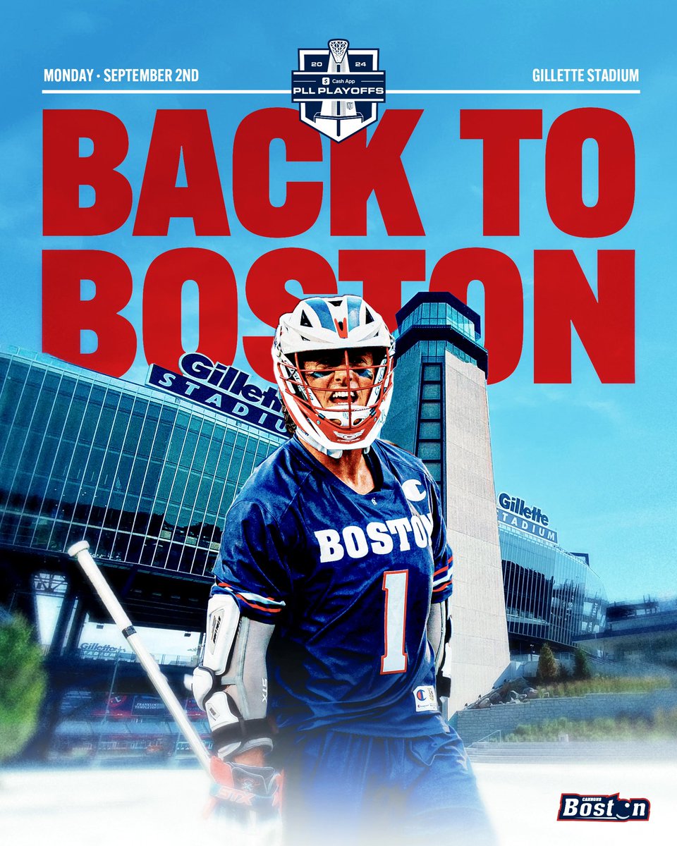 PLLCannons's tweet photo. PLAYOFF. HOME GAME.

Let’s pack @GilletteStadium on September 2nd! 💣💥 https://t.co/vAcPpd6JR9