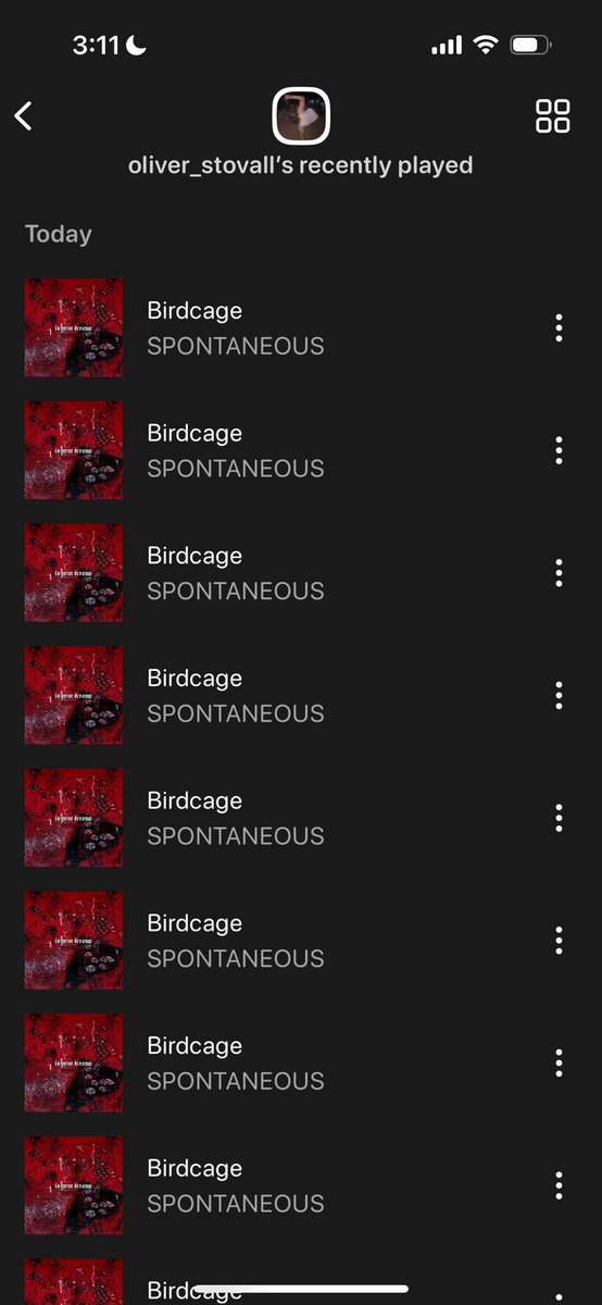 yall better be on whatever this guy is on

(it's almost at 1k streams 🤩)

#birdcage1kstreamparty