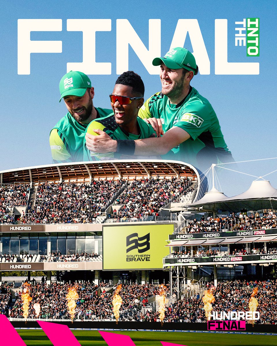 thehundred's tweet photo. SOUTHERN BRAVE WIN THE SUPER FIVE! 😱

#TheHundred https://t.co/BwgnzN75vD
