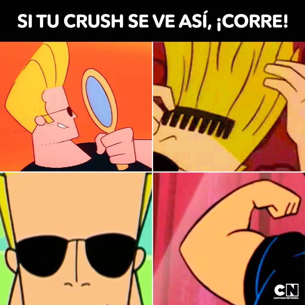 No digan que no se los advertimos 🫢 Disfruta de todas las temporadas de  Johnny Bravo en #Max, image size:1000x1000