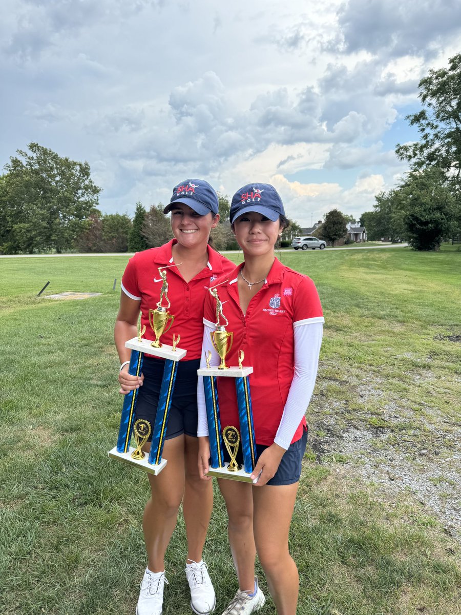 valkyriegolf's tweet photo. Team Champions at the Lexington Catholic Invitational! 

Emma Lindemoen gets another individual win with a 5 under 67! 

Keira Yun second with a 68

Charly Garner (75), Brooklynn Bohnert (77), and Greer Wathen (77) helped the team to an overall score of 287 https://t.co/L3aL9dtraU
