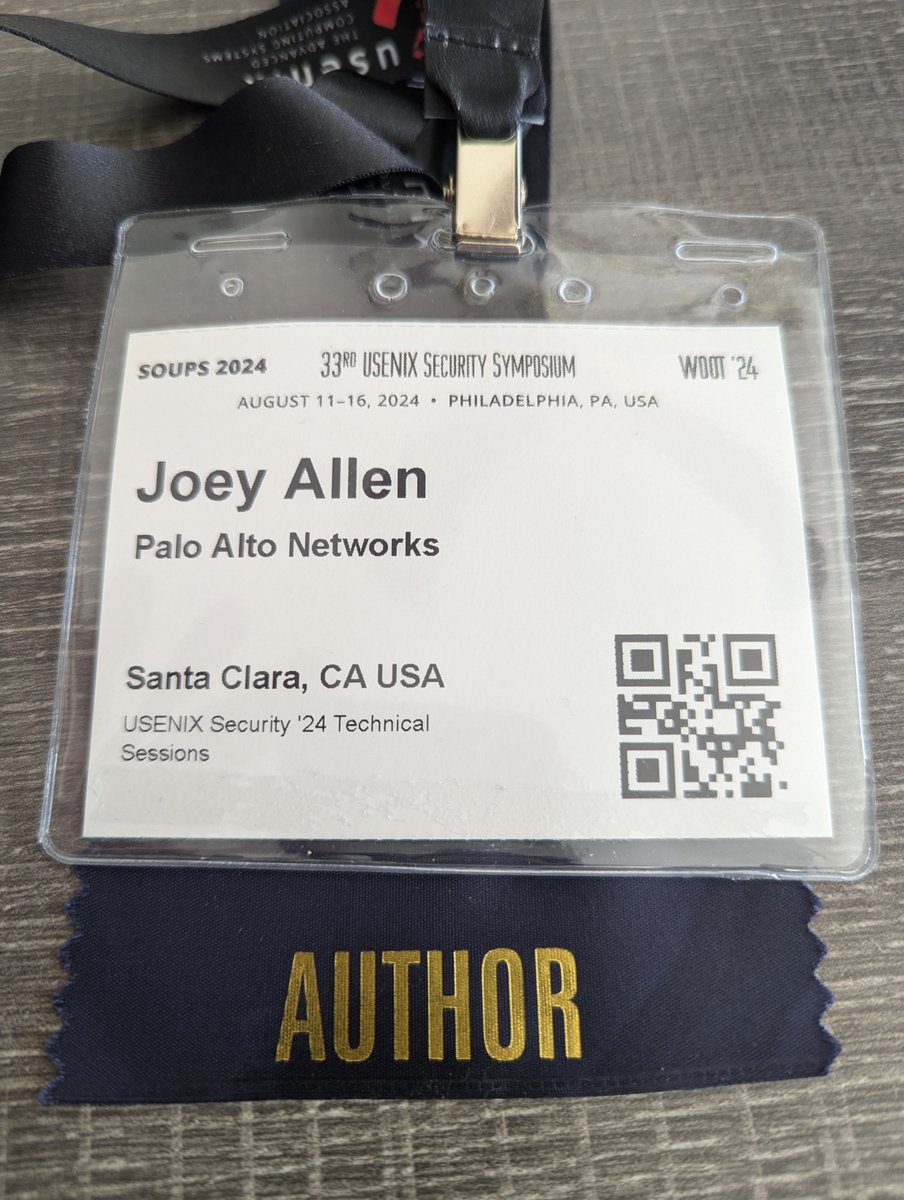 JoeyAllen13's tweet photo. I had a great time this week presenting WebRR at @USENIXSecurity.  WebRR introduces a novel way to replay websites by using JS Unit Partitioning to provide a deterministic replay.  

The conference was also a great opportunity to reconnect with many of my former lab mates. https://t.co/qwkzjIZXwa