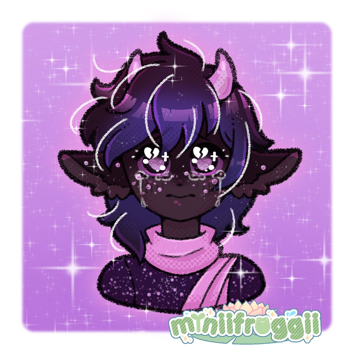 miniifroggii's tweet photo. 💜💜💜#artfight https://t.co/RazxPbolY9