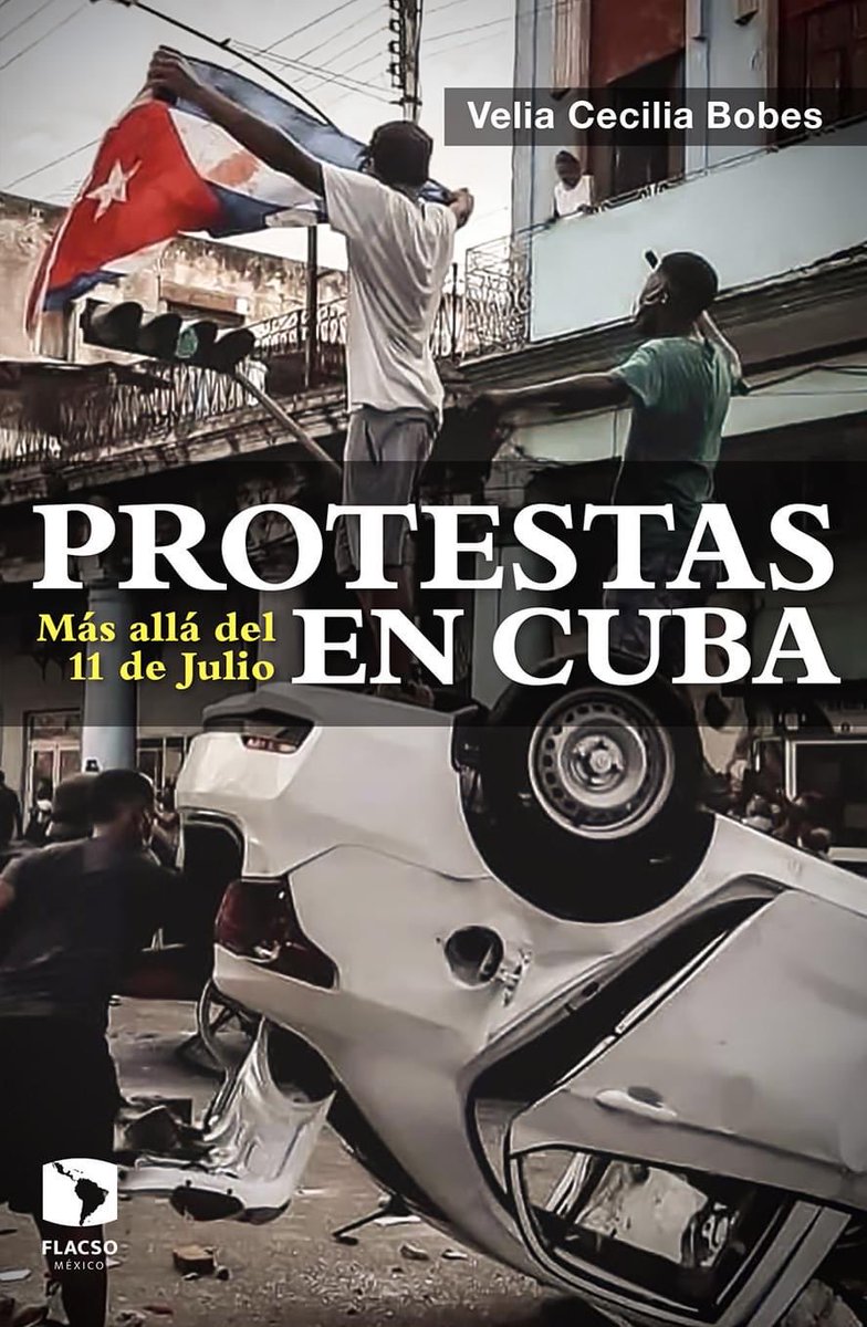 librocrepusculo's tweet photo. Ya Flacso publicó este libro fundamental de la Dra. Velia Cecilia Bobes, sobre el estallido social del verano de 2021 en Cuba. Quien quiera debatir con seriedad lo que sucedió los días 11 y 12 de julio en la isla no podrá evitar este libro, un análisis sociológico sobre aquello. https://t.co/6ssnn0CLua