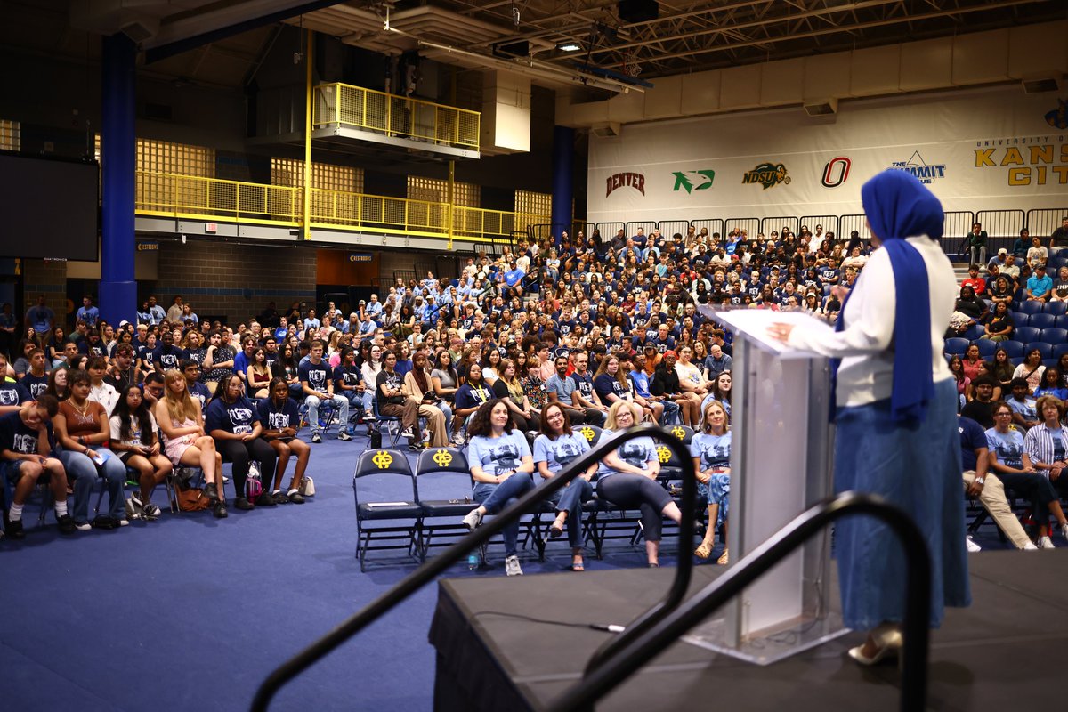 Welcome to UMKC, Roos. We're so happy you're here! 💛💙