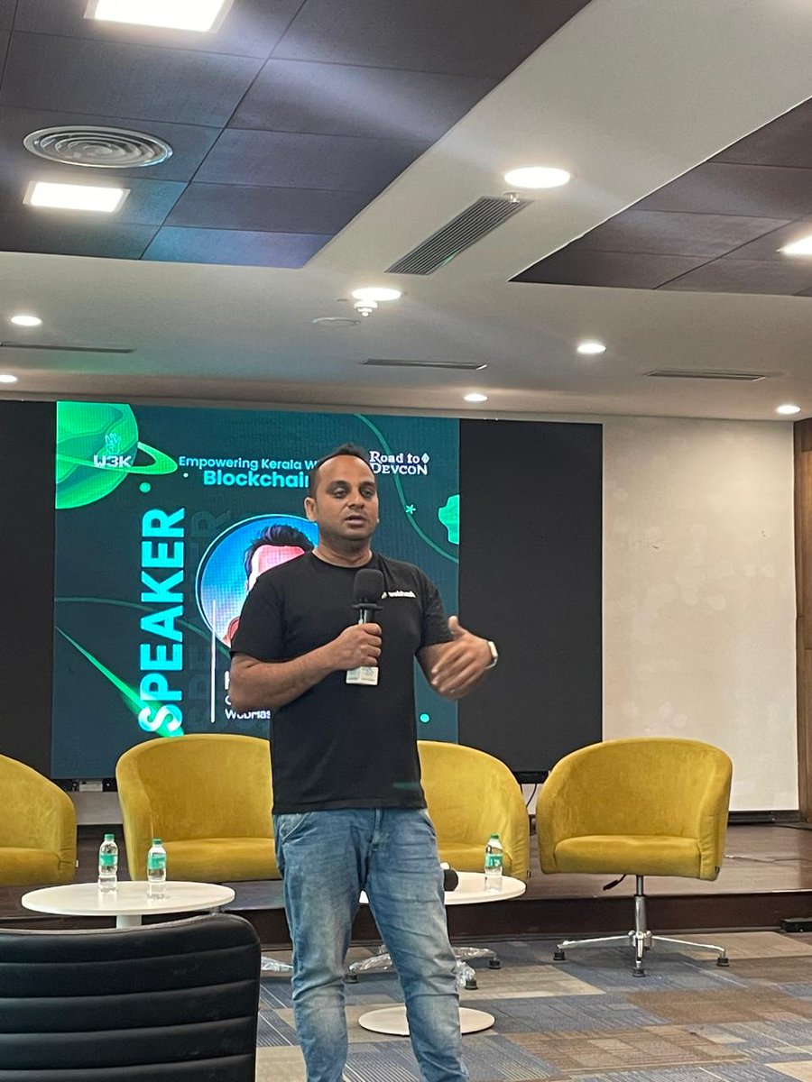 Attend such a wonderful session conducted by <a href="/W3Hidayath/">hid.eth</a> the co-founder of #webhash .as a co founder how he faced the challenges in the beginning,  also he gave the idea about what their services are and how they  solving the problems using web3 technology. #w3k #hashnetwork