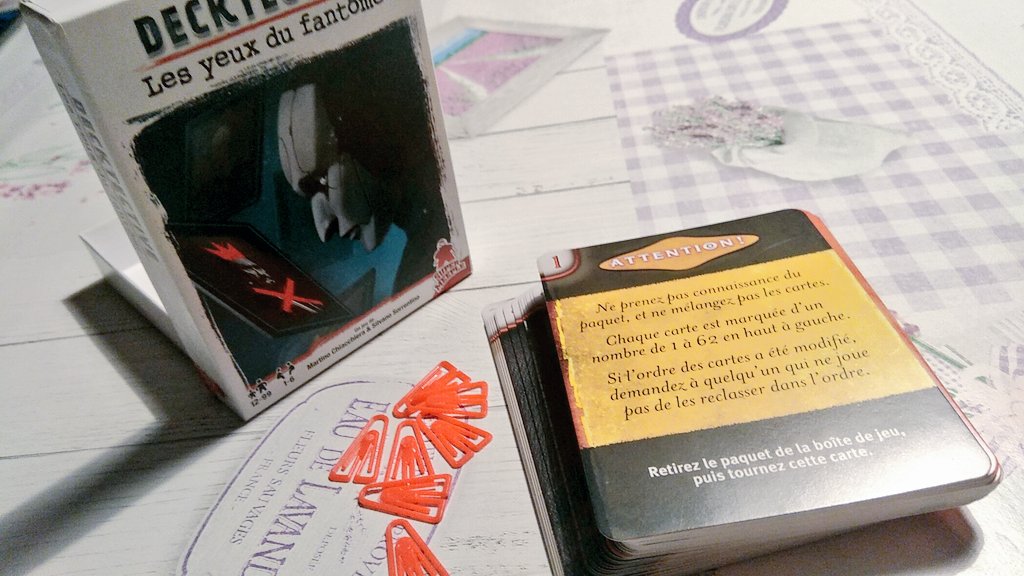 meyklar's tweet photo. Petite partie du #j2s #Decktective #LesYeuxDuFantôme https://t.co/rmytlUFuvj