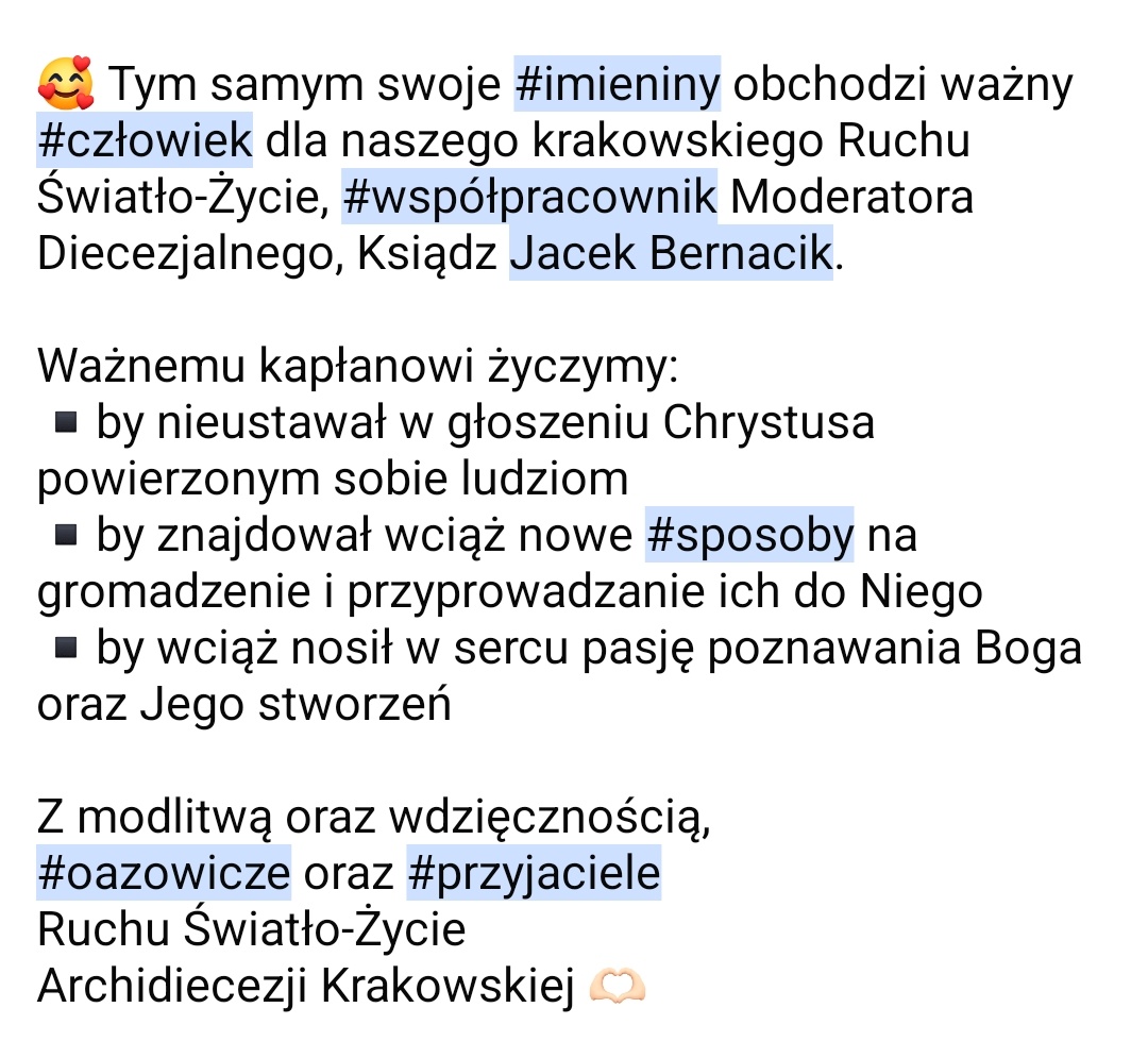 OazaKrakow's tweet photo. 😇 Dziś w kalendarzu liturgicznym wspominamy Świętego Jacka Odrowąża, dominikanina. Ważną historyczną #postać dla Krakowa i naszej Archidiecezji.

Święty Jacku, módl się za nami 🙏🏻
 —
📸 | Mateusz Zaleski
#życzenia #imieniny #świętyjacekodrowąż https://t.co/uxgK07o5ON