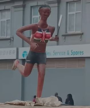 DenisMugo001's tweet photo. When you realize those sculptures of our athletes were coded in HTML... with no closing tags. 🏃♂️🤦♂️ Shoutout to @FerdinandOmanyala, @FaithKipyegon, and @marymoraa for making us proud—unlike those statues! #CodingFails #KenyanArt #Olympics https://t.co/poVnZfmIbt