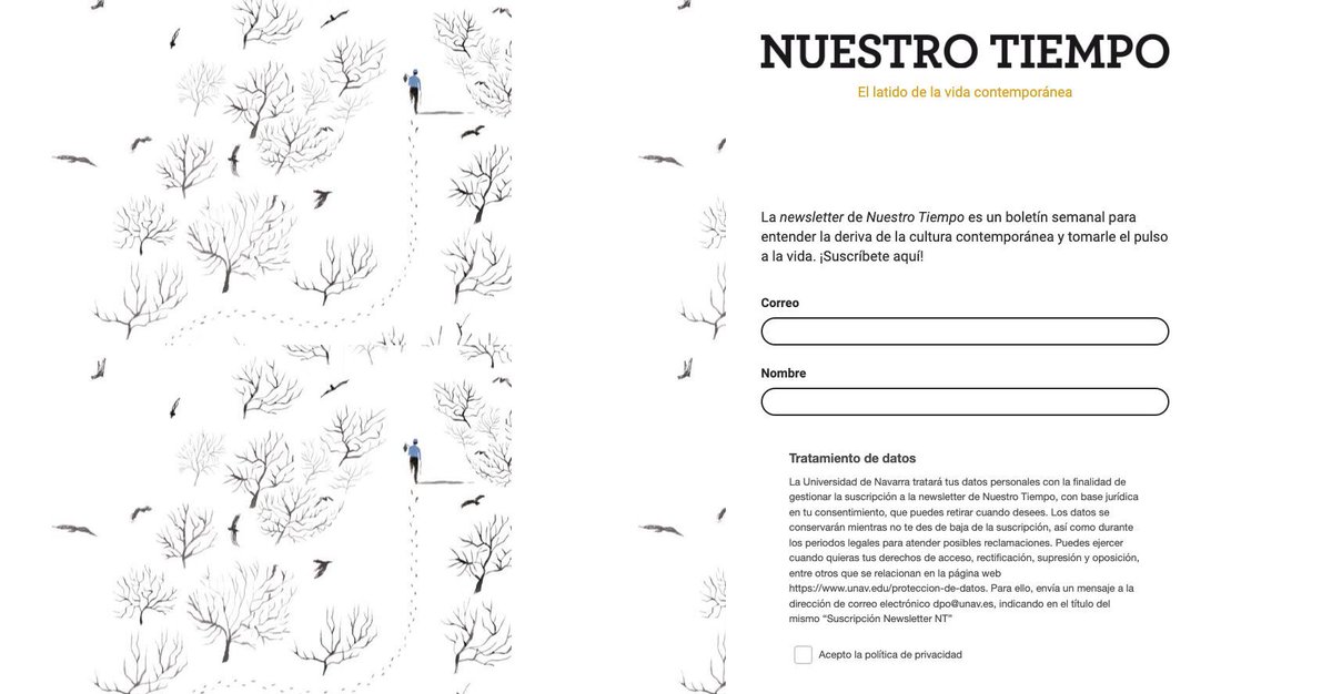 NTunav's tweet photo. La newsletter está de vacaciones hasta septiembre, pero puedes apuntarte 👍 gratis👍  aquí y con el comienzo de curso recibirás una grata sorpresa en tu correo electrónico
https://t.co/Ntqlwh62OM https://t.co/hoC5IW2VWE