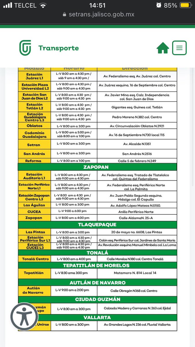 IngzCullen's tweet photo. @GobiernoJalisco Si publicidad es falsa o sus empleados son flojos. En el módulo CUCEI, llegue a renovar mi tarjeta y la señorita no me atendió porque cierra a las 2:30 y en esta publicación dice que el servicio está es hasta las 4:30 https://t.co/r0rDq8bgLl