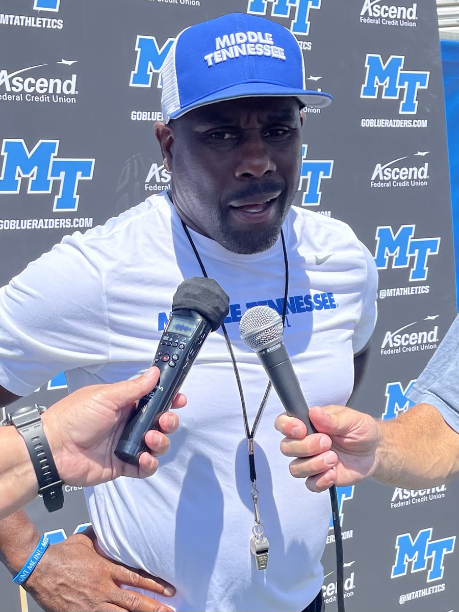 Danny Brewer (@sportzbrew) on Twitter photo “It’s a man whup a man game, we want to be physical “- <a href="/MT_FB/">Middle Tennessee Football</a> coach Derek Mason following today’s scrimmage 🏈 <a href="/ChooseChip/">Chip Walters</a> <a href="/BIGJOEONTHEGO/">Big Joe</a> <a href="/BlueRaiderNet/">Blue Raider Network</a> “It’s a man whup a man game, we want to be physical “- <a href="/MT_FB/">Middle Tennessee Football</a> coach Derek Mason following today’s scrimmage 🏈 <a href="/ChooseChip/">Chip Walters</a> <a href="/BIGJOEONTHEGO/">Big Joe</a> <a href="/BlueRaiderNet/">Blue Raider Network</a>