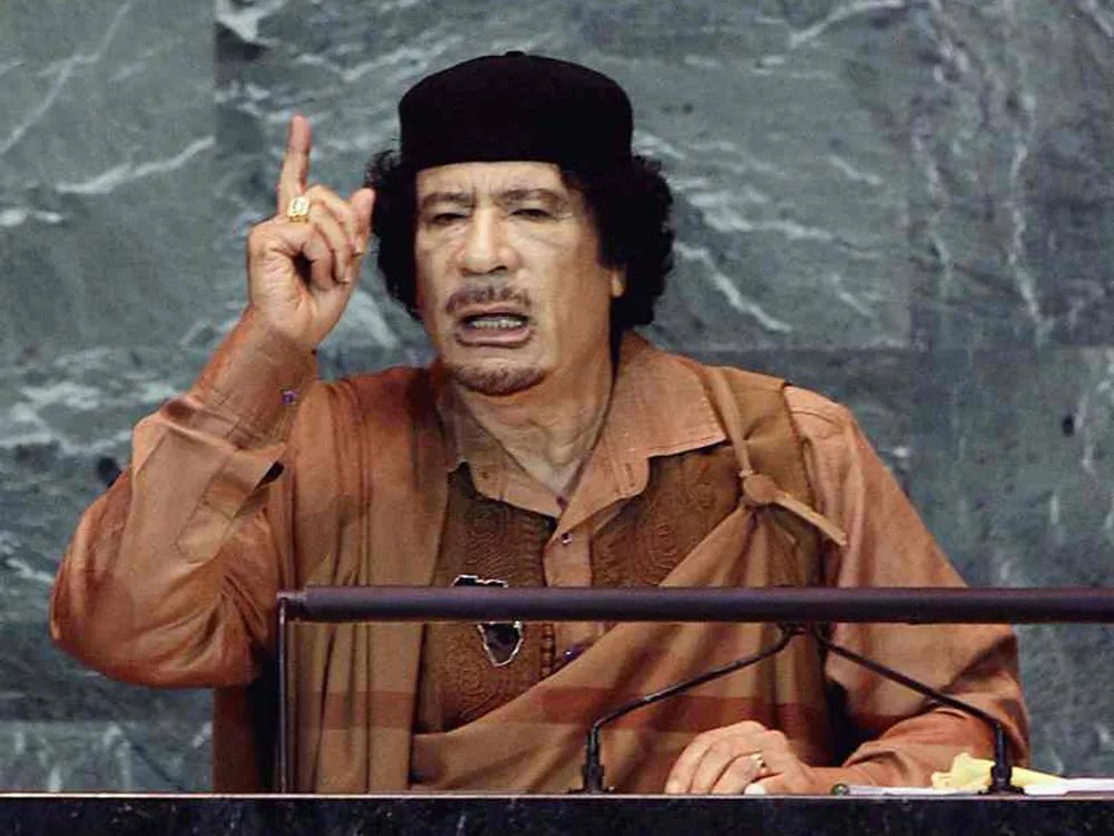 "They will create the viruses themselves and sell you the antidotes. Thereafter, they will pretend to take time to find the solution when they already have it." ~ Muammar Gaddafi