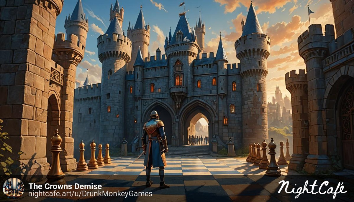 thecrownsdemise's tweet image. Even the mightiest kingdom rests on the shoulders of the humble footman. His courage is the first line of defense. 🛡️⚔️ #theCrownsDemise #Footman #KingdomDefense #UnyieldingCourage #chess #chessart
