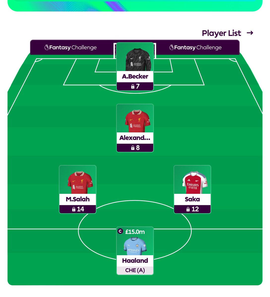 Kev03R's tweet photo. Join my league 
#5aside #fantasy5aside 

https://t.co/3eUuce81d5 https://t.co/yehrdPczp3