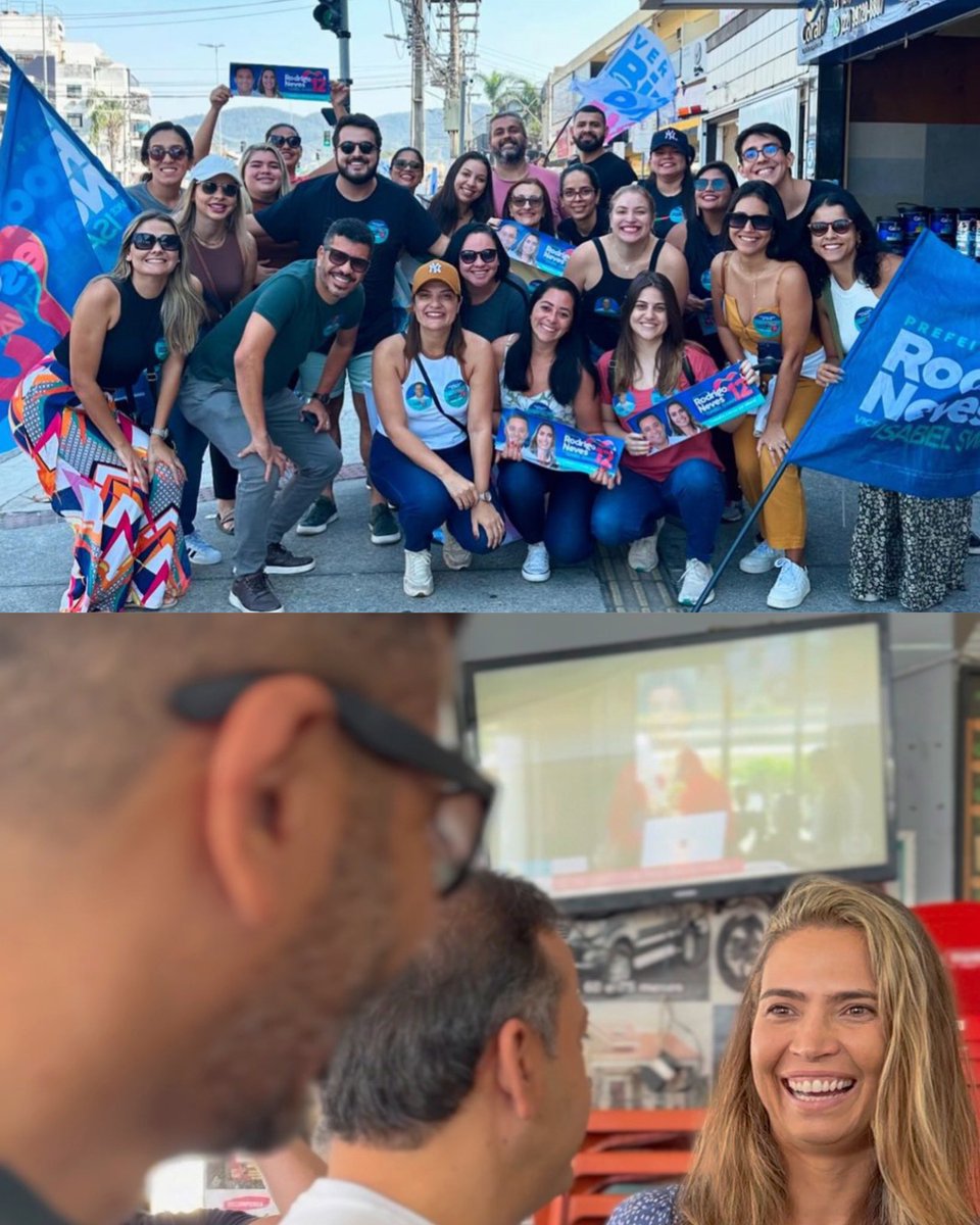Bira_Marques's tweet photo. Quem mais aí ama esse clima de campanha? A onda 12 já toma conta da cidade! 😍 Sábado de muita conversa boa nas ruas, com uma galera que sabe que Rodrigo Neves é o melhor pra Niterói. #PorAmoraNiteroi https://t.co/wHSDumbnOB