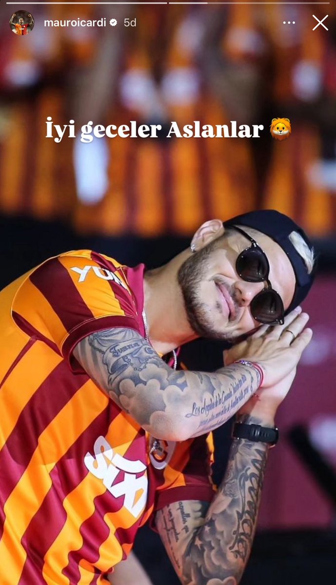 Icardi’nin paylaşımı: