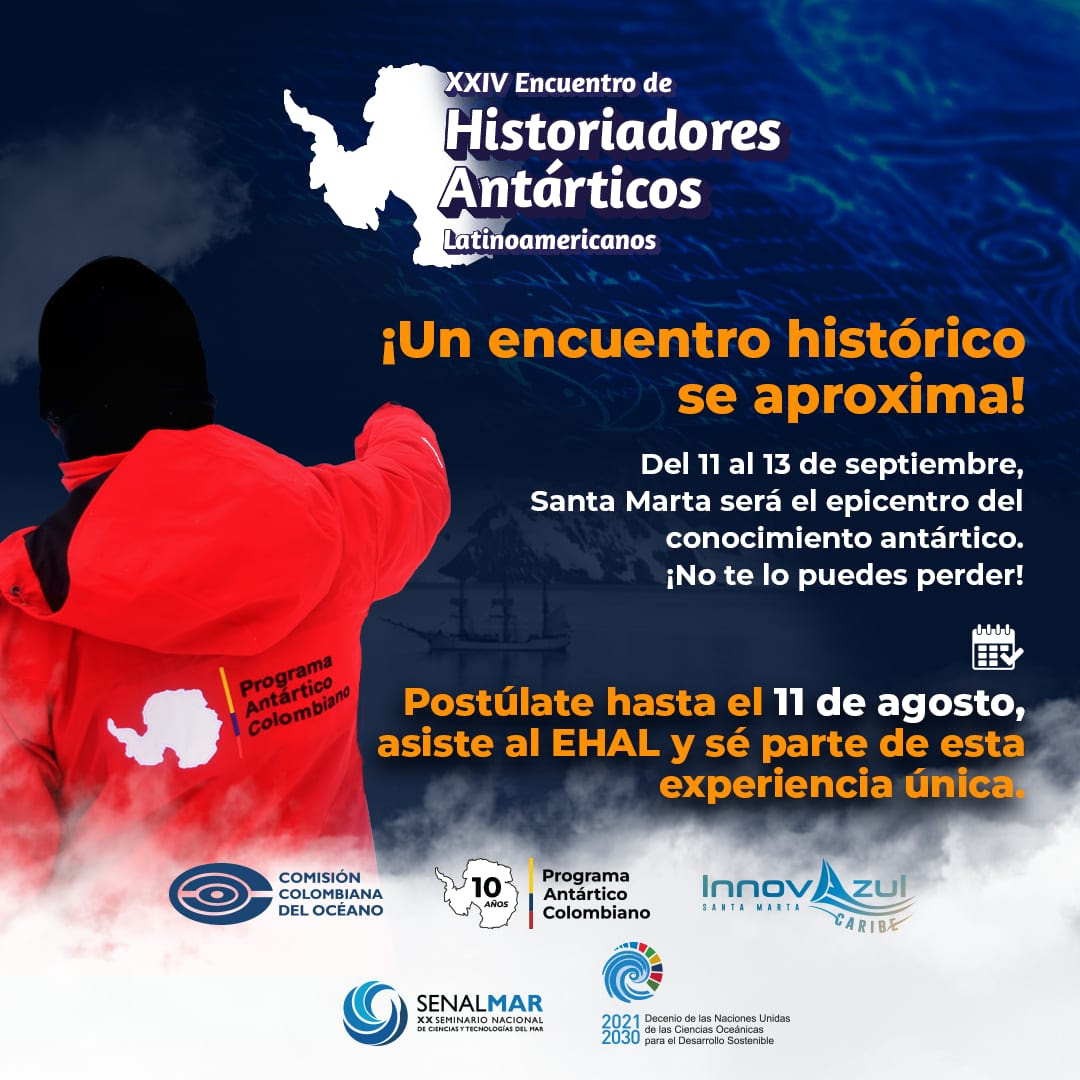 Nuestro Educador Antártico <a href="/Austropatagonia/">Alfredo Soto Ortega</a>  participará en XXIV Encuentro de Historiadores Antárticos VIII Foro de Educación Antártica. U. de Magdalena, en Santa Marta, COLOMBIA 🇨🇴 Tema: "UMAG, Pionera en la Educación Antártica"
<a href="/UmagCiga/">CIGA UMAG</a> <a href="/udemagallanes/">Universidad de Magallanes</a> <a href="/umagtv/">UMAG TV</a> <a href="/UmagSustentable/">Umag_Sustentable</a>