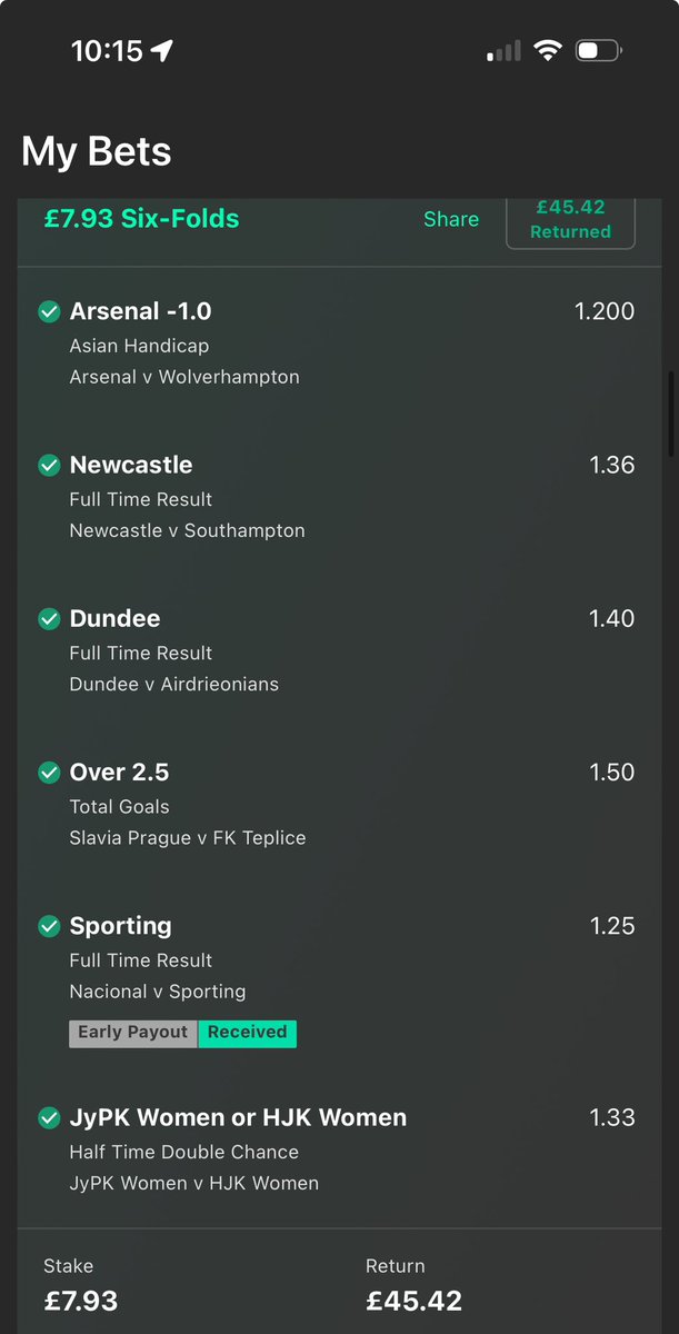 CooperMerlin1's tweet photo. @FTipstersVIP Yes mate, one today was great, thank you! https://t.co/0uzLPFkkKI