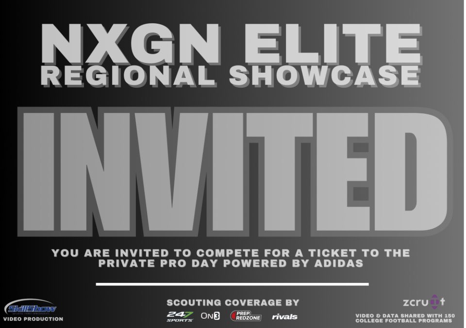 Blessed to be invited to the <a href="/NxgnCamps/">NXGN Camps, Inc</a> 
#blessed #AGTG