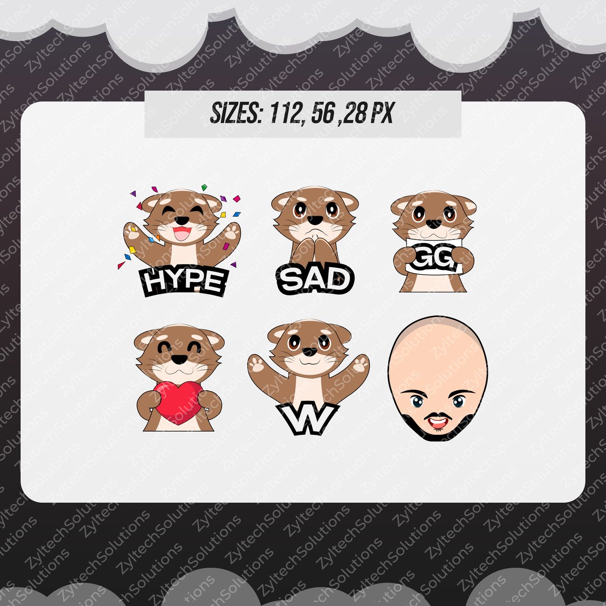 Craft some crazy emotes 
#emotes #illustraion #animator #animation #twitch