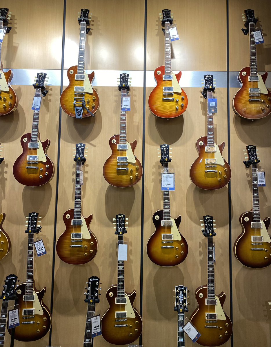 Last time I bought a guitar I got a pretty decent record out of it…