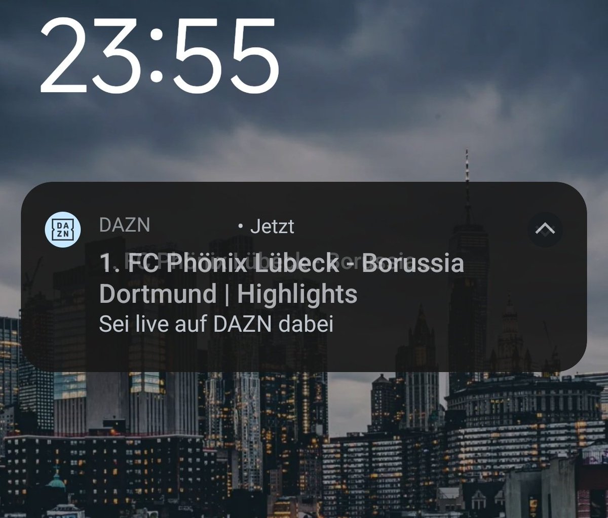 Ja danke #DAZN....sicher live, lol🤣🤣🤣