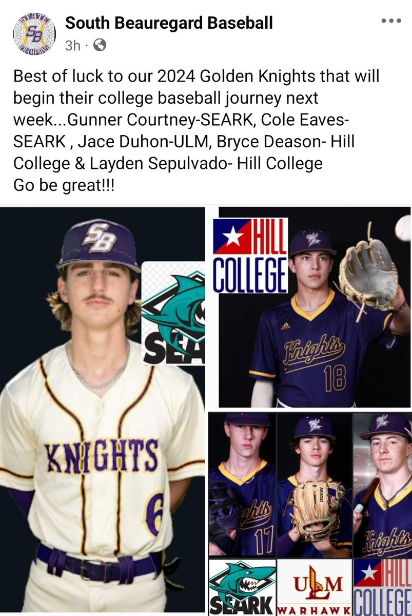 South Beau Baseball⚾ (@sbbaseball18) on Twitter photo 