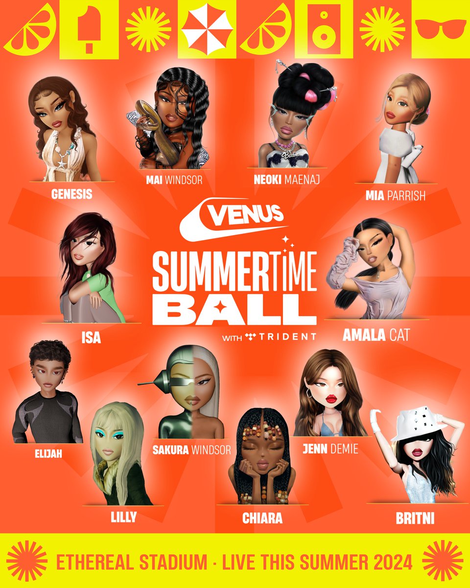 VenusEntUV's tweet photo. [ SUMMERTIME BALL ]

You heard it right, Summertime Ball is set to take place on September 6th! 🥳

Take a look at the lineup for Uv's biggest summer party! Who are you excited to see at #STB24 ☀️

*All upcoming dates are based on local time (EST).  #SummertimeBall #VenusEnt https://t.co/4hxM30pO0o