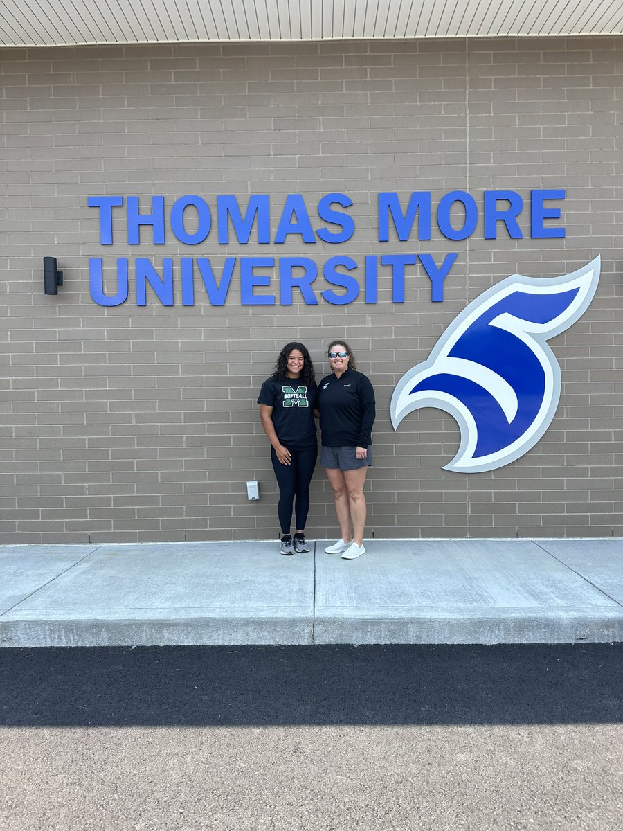 Alisha Fox (@alishafox1011) on Twitter photo Excited to announce my verbal commitment to Thomas More University! Go Saints! 💙
<a href="/TMU_Softball/">Thomas More University Softball</a> <a href="/SoftballMason/">Mason Softball</a> <a href="/MVE18uHutch/">Miami Valley Xpress 18U National - Hutchinson</a> <a href="/coachClark_UPA/">James Clark United Pitching Academy</a> Excited to announce my verbal commitment to Thomas More University! Go Saints! 💙
<a href="/TMU_Softball/">Thomas More University Softball</a> <a href="/SoftballMason/">Mason Softball</a> <a href="/MVE18uHutch/">Miami Valley Xpress 18U National - Hutchinson</a> <a href="/coachClark_UPA/">James Clark United Pitching Academy</a>